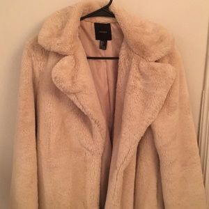 Forever 21 faux fur jacket